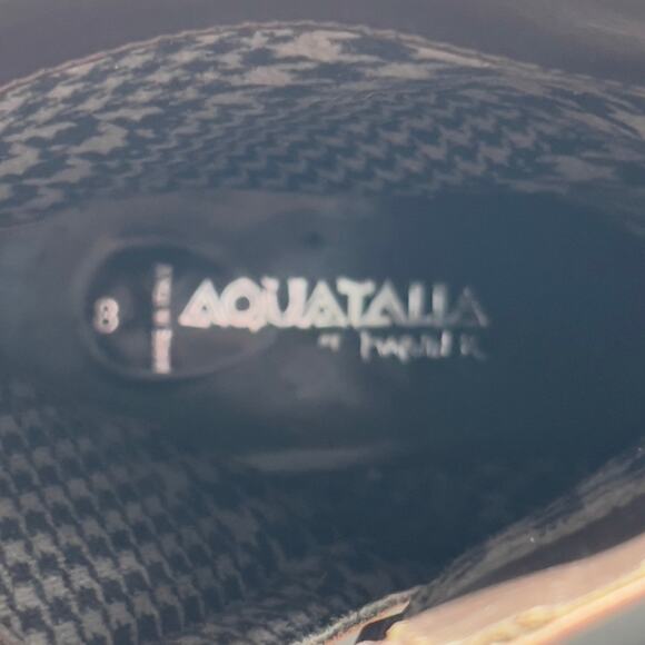 Aquatalia Brown Leather and Suede Boots Sz 8 - Picture 10 of 11